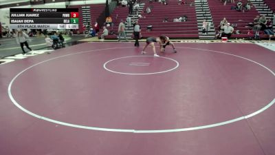 152 lbs 5th Place Match - Jullian Juarez, Pursuit Wrestling vs Isaiah Depa, Delano