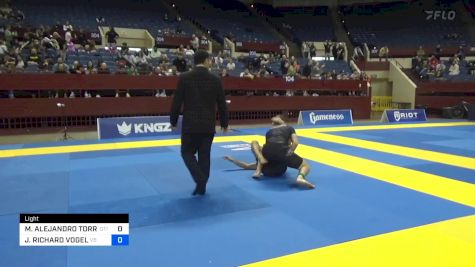 MARCOS ALEJANDRO TORREGROS vs JOSHUA RICHARD VOGEL 2024 Pan IBJJF Jiu-Jitsu No-Gi Championship
