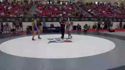 65 kg Rnd Of 64 - Fernando Soto-Cruz, Oregon vs Cody Foote, Sunkist Kids Wrestling Club