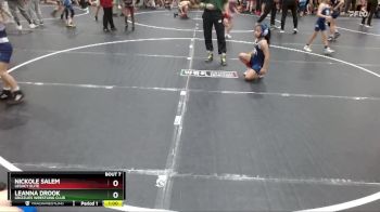 55/60 Quarterfinal - Nickole Salem, Legacy Elite vs Leanna Drook, Grizzlies Wrestling Club