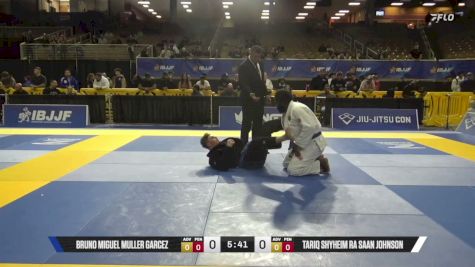 Tariq Shyheim Ra Saan Johnson vs Bruno Miguel Muller Garcez 2026 Pan Jiu Jitsu IBJJF Championship