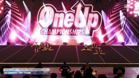 AZ LEGENDZ - Tiny Titans [2026 L1 Tiny - Novice - Restrictions Day 1] 2026 One Up Arizona Nationals
