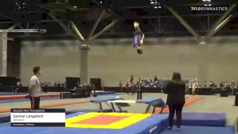 Connor Langsford - Double Mini Trampoline, DeVeau's - 2021 USA Gymnastics Championships