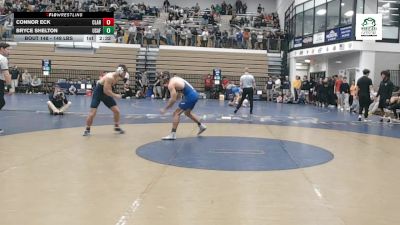 149 lbs Round Of 16 - Connor Eck, Clarion vs Bryce Shelton, Air Force