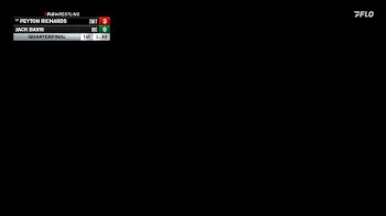 138 lbs Quarterfinal - Peyton Richards, Switzerland Co vs Jack Davis, Indianapolis Bishop Chatard