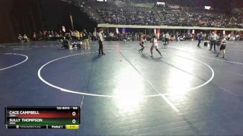 160 lbs Round 1 - Sully Thompson, Iowa vs Cace Campbell, Iowa