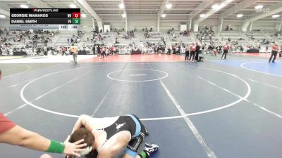 132 lbs Consi Of 16 #2 - Georgie Mamakos, WV vs Daniel Smith, PA