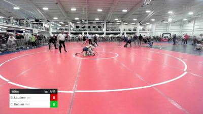 112 lbs Round Of 32 - Gregory Ladden, East Haven vs Cole Belden, Fair Haven VT