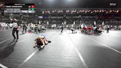 120 lbs Quarterfinal - Evan Closterman, Yale Street vs Anthony Dalessio, Triumph Trained