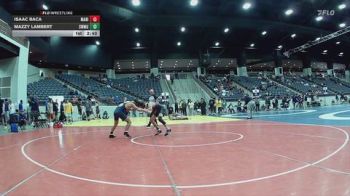 133 lbs Cons. Round 1 - Isaac Baca, Marian University vs Mazzy Lambert, Southwestern Michigan