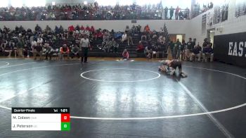 120 lbs Quarterfinal - Marcus Colson, Camp Hill vs Jonah Peterson, Upper Dauphin
