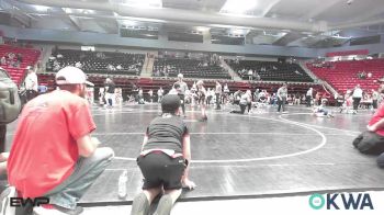 58 lbs Consi Of 4 - Huxley Hiner, Pawnee Wrestling Club vs Boston Fry, Morrison Takedown Club