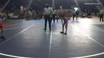 62 lbs Semifinal - Yandel Basham, HotShots Wrestling vs Thales Silva, Red Wave