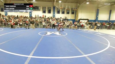 150 lbs Consi Of 8 #2 - Nick Varvak, Sharon vs Joe Linton, Natick