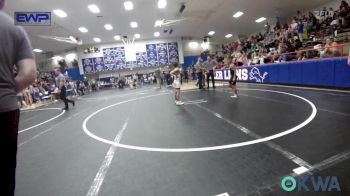 61 lbs Rr Rnd 1 - Kendall Dean, Morris Wrestling Association vs Donnie Taylor, El Reno Wrestling Club