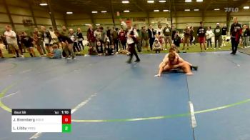 165 lbs Rr Rnd 1 - Justin Bremberg, Red Roots Wrestling Club vs Lucas Libby, Wrestlers Way