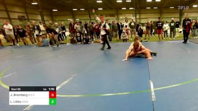 165 lbs Rr Rnd 1 - Justin Bremberg, Red Roots Wrestling Club vs Lucas Libby, Wrestlers Way