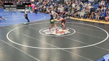 157 lbs Champ. Round 1 - Brodey Krempa, Eden vs Max Heckman, Alexander