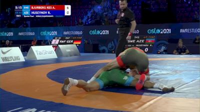 82 kg 1/4 Final - Alex Bjurberg Kessidis, Sweden vs Rafig Huseynov, Azerbaijan