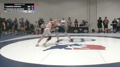 65 kg Cons. Sub-rd Of 16 - Dawson Johnson, Minnesota - RTC vs Chancellor Mathews, Air Force Regional Training Center