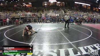 115 lbs Champ. Round 1 - Lilah Nation, Lake Brantley vs Analy Banuelos, Braddock