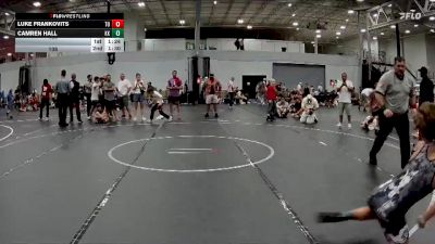 130 lbs Round 2 (4 Team) - Camren Hall, Kardiac Kidz vs Luke Frankovits, The Outsiders