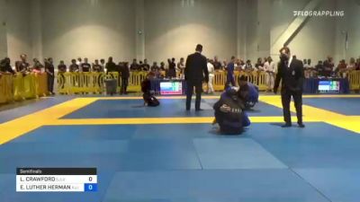 LUCAS CRAWFORD vs EZEKIEL LUTHER HERMAN 2021 American National IBJJF Jiu-Jitsu Championship