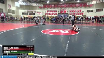85 lbs Cons. Semi - Trevor Wilson, Grapplers vs Bode Hutchinson, Grapplers