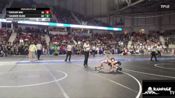 58 lbs Quarterfinal - Xander Elms, Haysville vs Oaklen Mai, Salina
