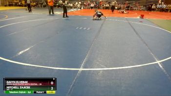 150 lbs Quarterfinals (8 Team) - Gavyn Elvebak, Maple River/United South Central vs Mitchell Zajicek, GSL