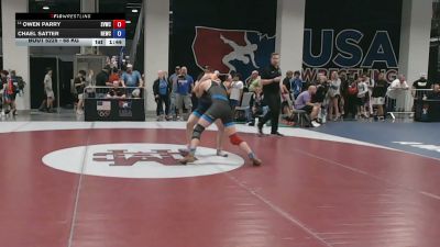 68 kg Cons. Rd Of 32 - Owen Parry, Star Valley Wrestling Club vs Chael Satter, NB Elite Wrestling Club