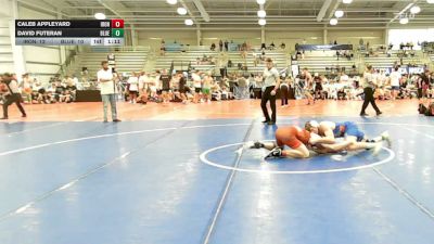145 lbs Rr Rnd 2 - Caleb Appleyard, Iron Faith Gold - HSB vs David Futeran, BlueWave Beast - HSB