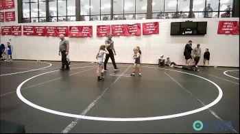 43 lbs 3rd Place - Arrow Fife, Tecumseh Youth Wrestling vs Oakley Elizondo, Blue Devil Wrestling