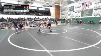 138 lbs Cons. Round 2 - Cain Hawley, South Torrance vs Damien Orozco, Millikan