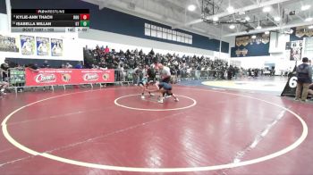 100 lbs Champ. Round 1 - Isabella Millan, Grand Terrace vs Kylie-Ann Thach, Eleanor Roosevelt