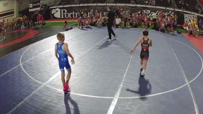 60 lbs Tytan Turner, Utah 2 12U Boys vs Bentley Baker, Utah 1 12U Boys