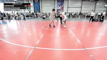132 lbs Rr Rnd 2 - Carter Kuhn, BattleHawks vs Brecken Strickland, Kraken Black