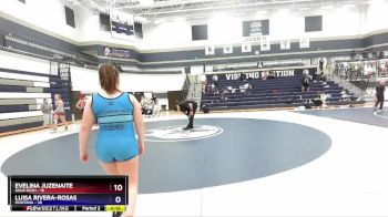 155 lbs Round 1 (4 Team) - Addison Canja, Gold Rush vs Faith Kistenmatcher, Montana