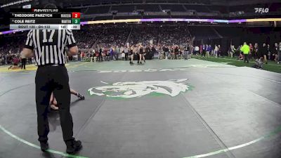 D4-132 lbs Cons. Round 1 - Theodore Parzych, Mancelona vs Cole Reitz, Martin