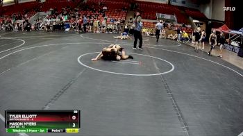 88 lbs Round 1 (6 Team) - Mason Myers, Lake WC vs Tyler Elliott, Dayton Bandits