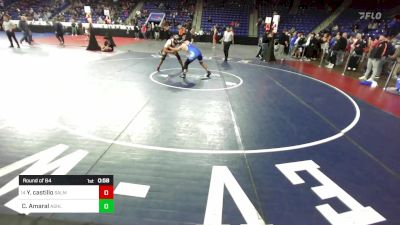 190 lbs Round Of 64 - Yoniel Castillo, Salem vs Cauan Amaral, Ashland