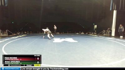 144 (HS) Finals (2 Team) - Ryan Amourex, Meridian High School vs Max Richins, Wasatch High School