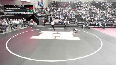 5A 106 lbs Cons. Round 2 - Ryan Hua, Kearns vs Ryker Anderson, Wasatch