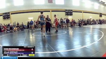 170 lbs Champ. Round 2 - Evan Roudebush, Bloomington South Wrestling Club vs Rylan Smithley, Daleville Broncos Wrestling Club