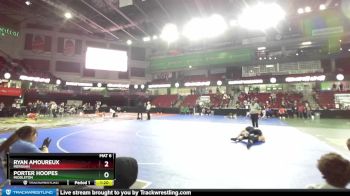 132 lbs Champ. Round 1 - Porter Hoopes, Middleton vs Ryan Amoureux, Meridian
