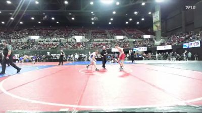 120 lbs Cons. Semi - Tucker Stygles, Havre Wrestling Club vs Peter Lappe, Big Game Wrestling Club MT