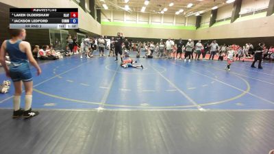 63 lbs Rr Rnd 2 - Laken Oldershaw, Slate Wrestling Academy vs Jackson Ledford, Commerce Wrestling Club