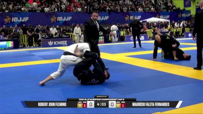Maurício Faleta Fernandes vs Robert John Fleming 2026 European Jiu-Jitsu IBJJF Championship