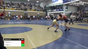165 lbs Round Of 16 - Chase Barlow, Bucknell vs Val Park, Navy