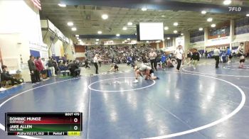 132 lbs Champ. Round 2 - Dominic Munoz, Northview vs Jake Allen, Villa Park